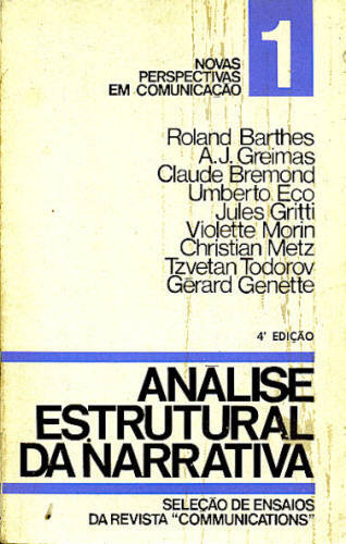 ANÁLISE ESTRUTURAL DA NARRATIVA