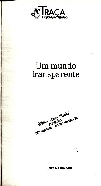 Um Mundo Transparente