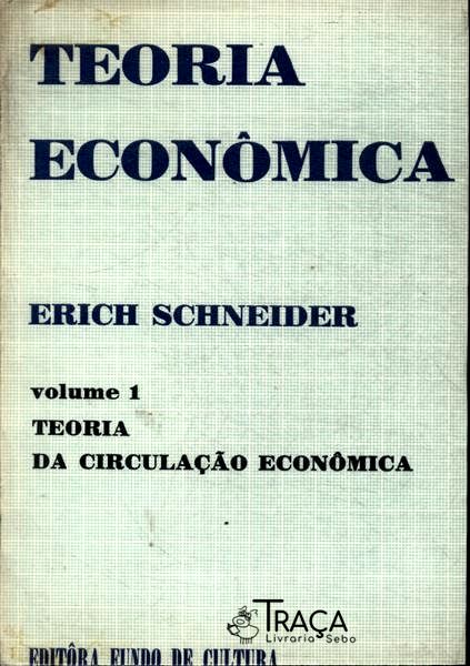 Teoria Econômica Vol 1