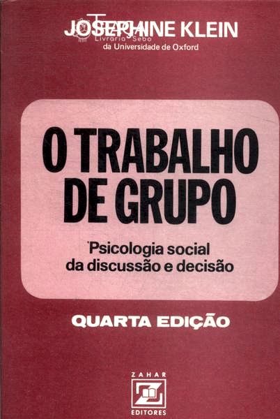 O Trabalho de Grupo