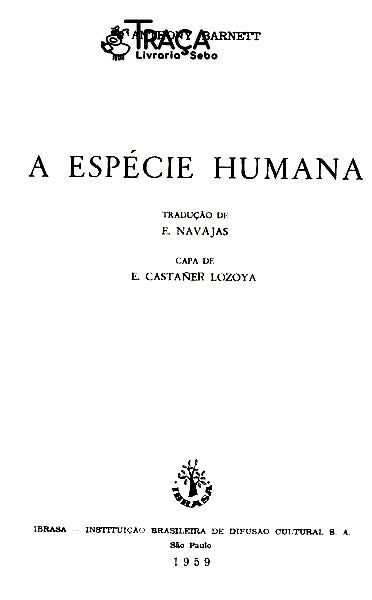 A Espécie Humana