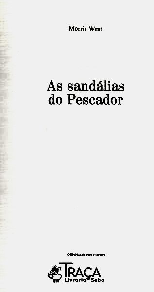 As Sandálias do Pescador