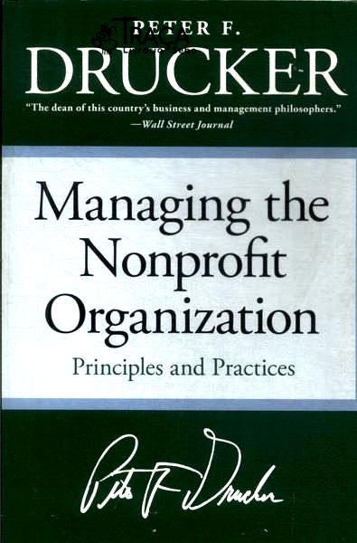 Managing The Nonprofit Organization