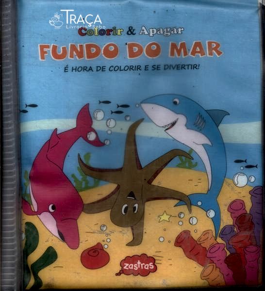 Fundo Do Mar (contém Cápsula De Giz De Cera Sem Giz De Cera)