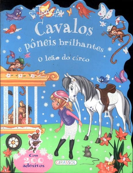 Cavalos e Pômeis Brilhantes (com Adesivos)