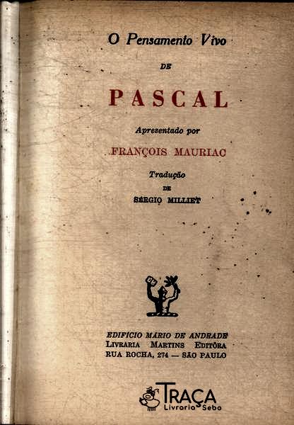 O Pensamento Vivo de Pascal