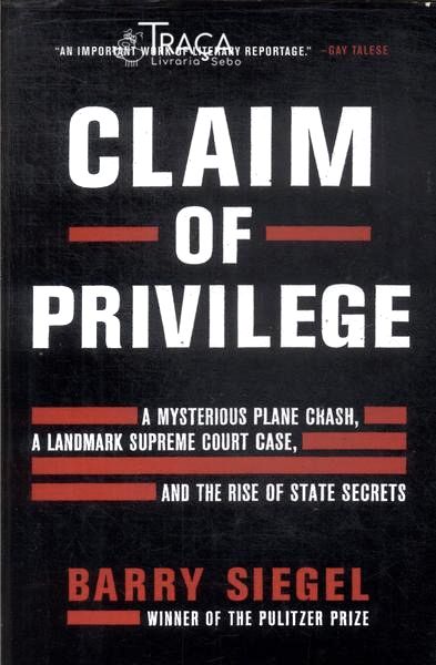 Claim Of Privilege