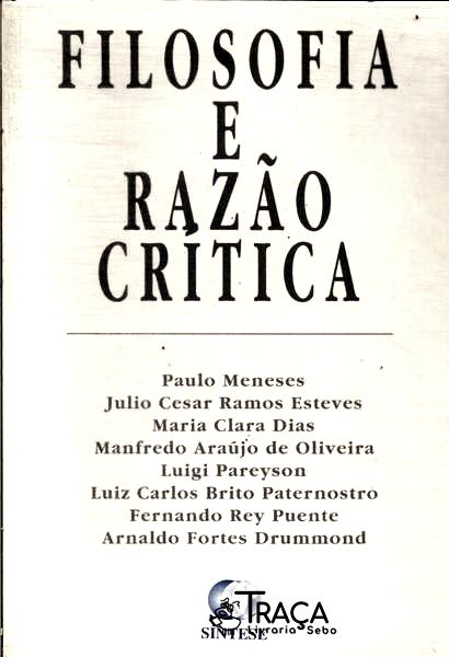 Filosofia E Razão Crítica