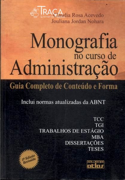 Monografia No Curso de Administração