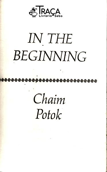 In The Beginning