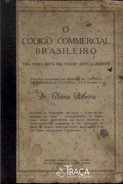 O Código Commercial Brasileiro (1921)