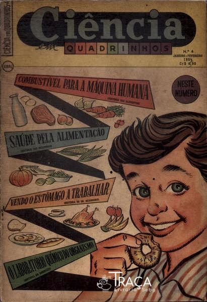 Ciência em Quadrinhos Nº 4 (janeiro-fevereiro 1954)