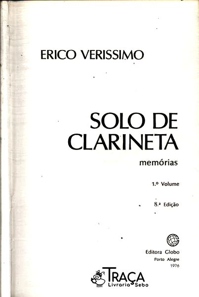 Solo De Clarineta Vol 1