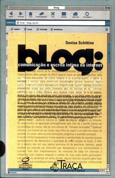 Blog: Comunicação e Escrita Íntima Na Internet