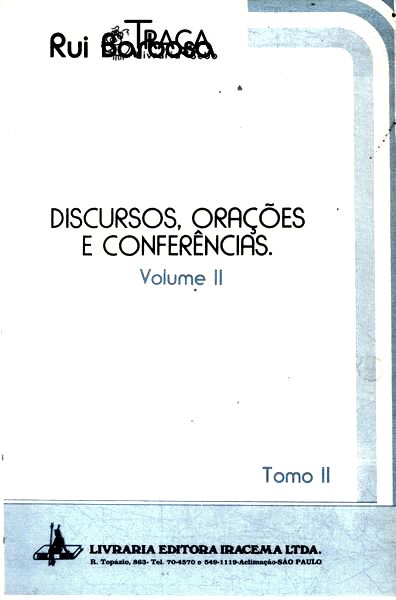 Discursos, Orações e Conferências Vol 2