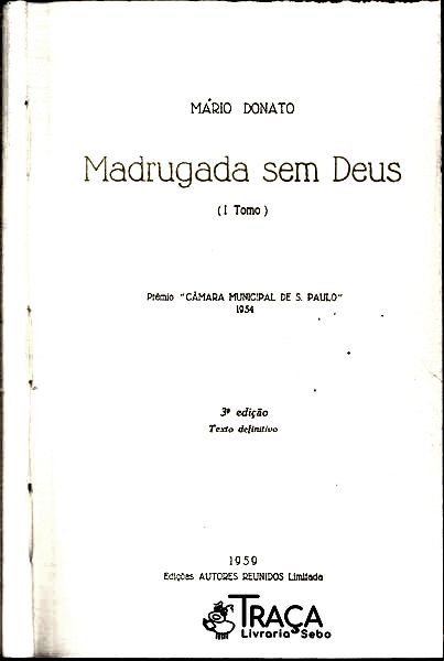 Madrugada sem Deus Vol 1