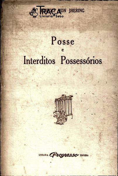 Posse e Interditos Possessórios (1959)