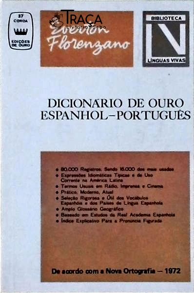 Dicionário De Ouro Espanhol-Português (1972)