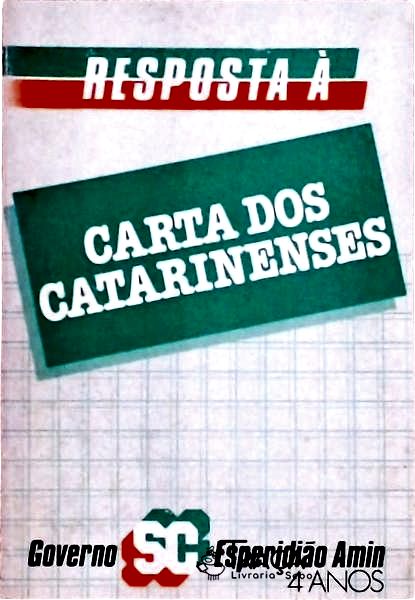 Resposta À Carta dos Catarinenses