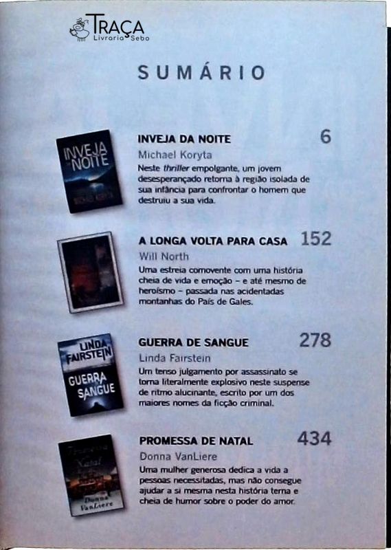 Inveja da Noite - a Longa Volta para Casa - Guerra de Sangue - Promessa de Natal