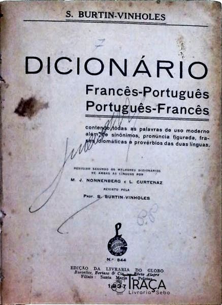 Dicionário Francês-porutuguês