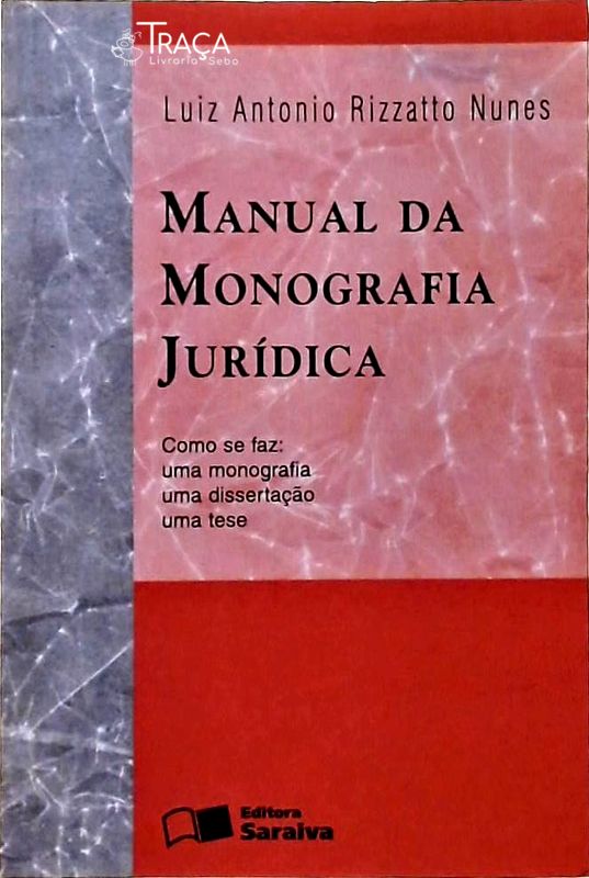 Manual da Monografia Jurídica (1997)