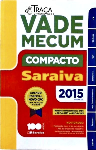 Vade Mecum Compacto Saraiva 2015
