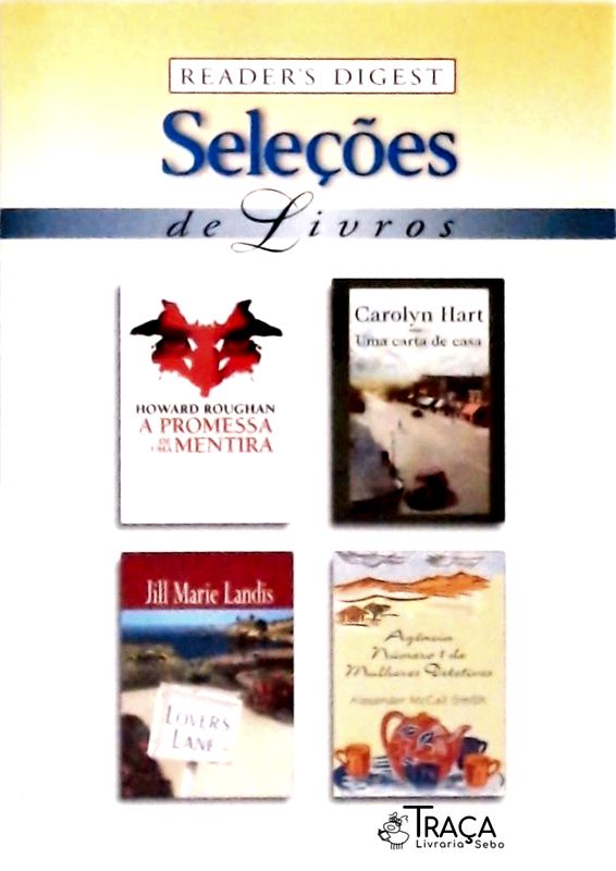 A Promessa de Uma Mentira - Uma Carta de Casa - Lovers Lane - Agência Nº 1 de Mulheres Detetives