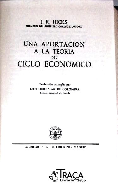 Una Aportacion a la Teoria del Ciclo Economico