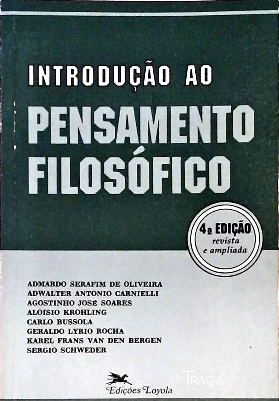 Introdução Ao Pensamento Filosófico
