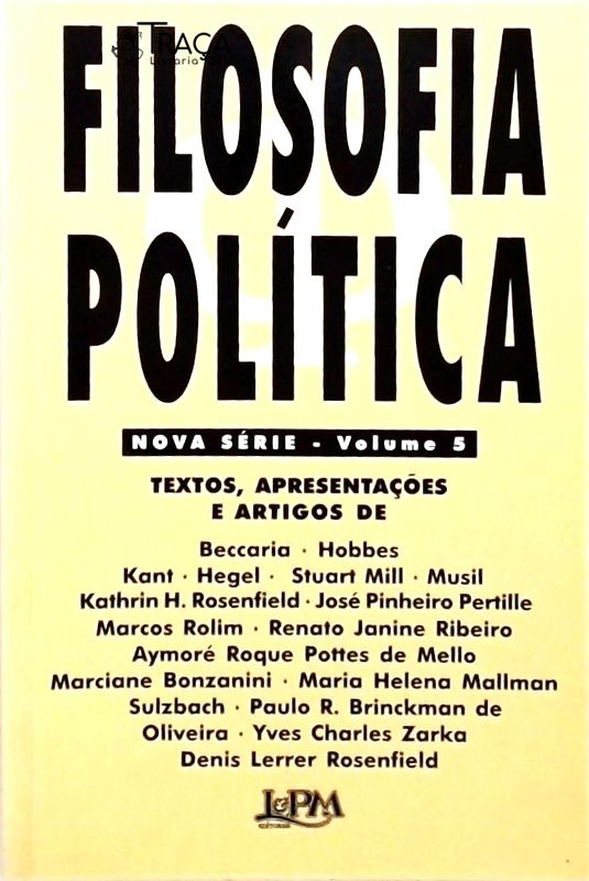 Filosofia Política - Nova Série - Volume 5