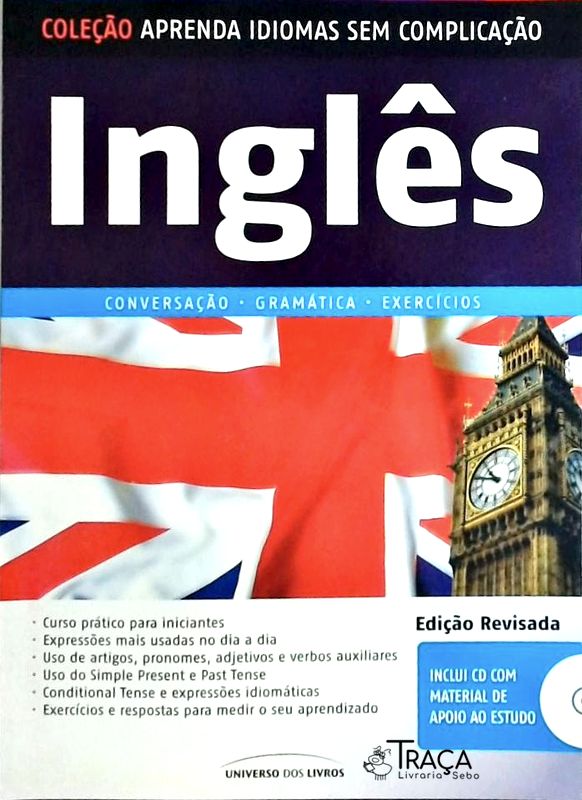 Coleção Aprenda Idiomas sem Complicação - Inglês (acompanha Cd)