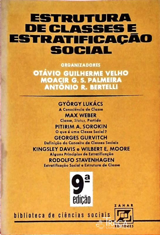 Estrutura de Classes e Estratificação Social