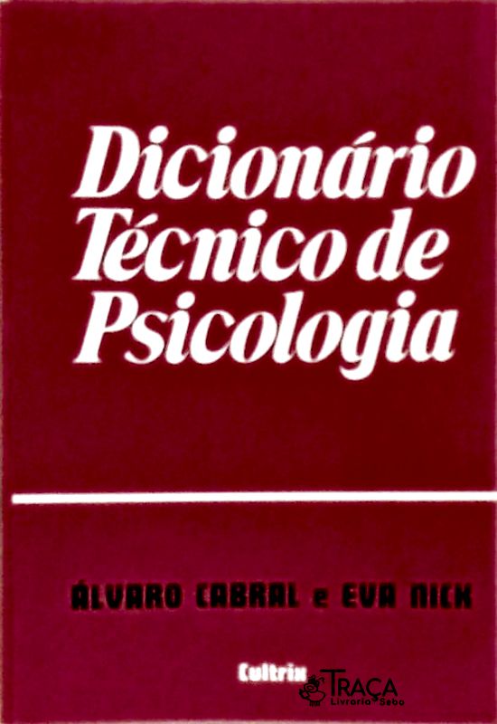 Dicionário Técnico de Psicologia