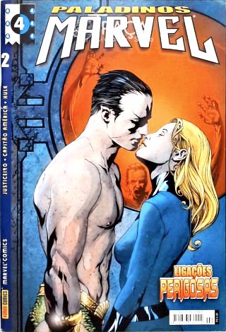 Paladinos Marvel Ligações Perigosas - 6 Volumes