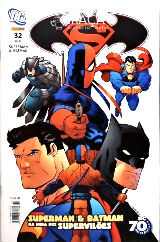 Superman e Batman na Mira dos Supervilões- 5 vol.