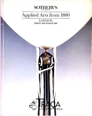 Applied Arts From 1880 - London Friday 3Rd March 1989
