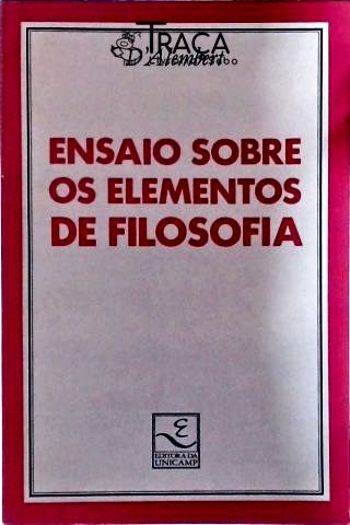 Ensaio Sobre os Elementos de Filosofia