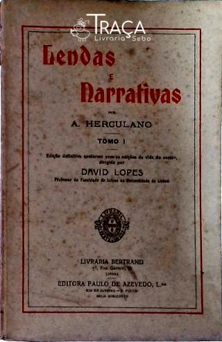 Lendas e Narrativas (tomo I)