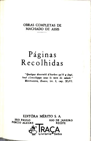 Páginas Recolhidas