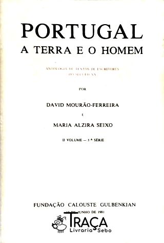 Portugal - a Terra e o Homem -vol. 2