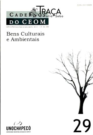 Cadernos do Ceom Nº 29
