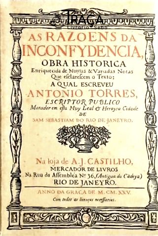 As razoens da inconfydencia