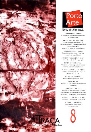 Porto Arte, Revista de Artes Visuais (vol. 1, N. 1 Novembro de 1993)