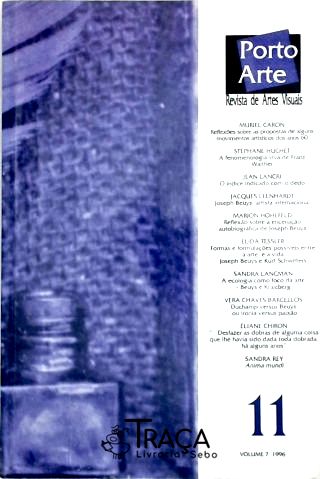 Porto Arte, Revista de Artes Visuais Vol. 7 No 11