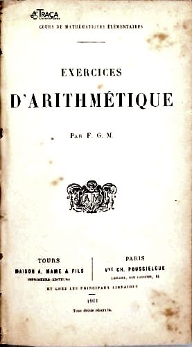 Exercices Darithmétique