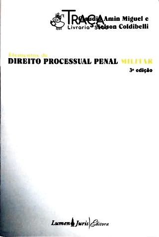 Elementos de de Direito Processual Penal Militar