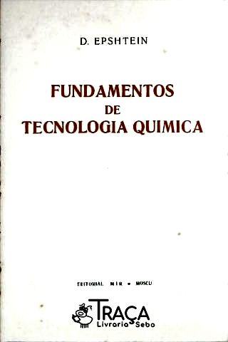 Fundamentos de Tecnologia Quimica