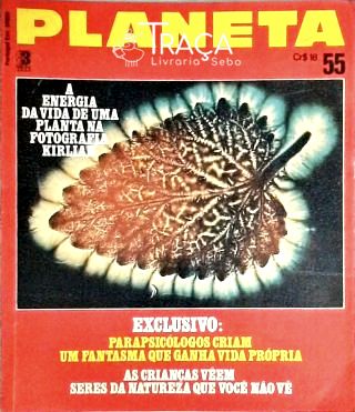 Planeta - a Energia da Vida de uma Planta na Fotografia Kirlian