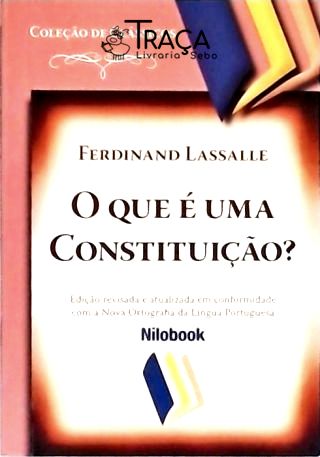 O Que É Uma Constituição?